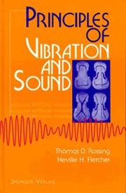 Cover of: Principles of vibration and sound