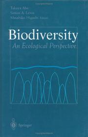 Cover of: Biodiversity: An Ecological Perspective