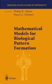 Mathematical models for biological pattern formation