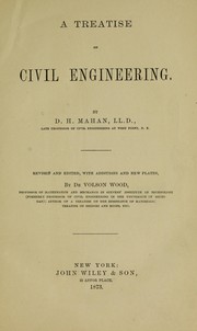 Cover of: A treatise on civil engineering. by D. H. Mahan