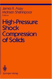 Cover of: High-pressure shock compression of solids