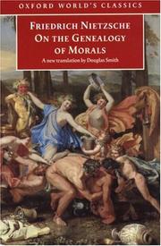 Cover of: Zur Genealogie der Moral