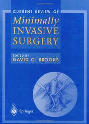 Cover of: Current Review Minimally Invasive Surgery (Current Review of Laparoscopy) by David C. Brooks
