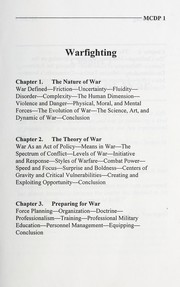 Cover of: Warfighting