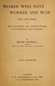 Women who have worked and won by Jennie Chappell