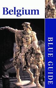 Cover of: Blue Guide Belgium, Ninth Edition (Blue Guides)