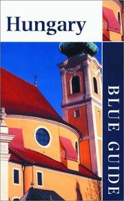 Cover of: Blue Guide Hungary