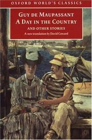 Cover of: A day in the country and other stories by Guy de Maupassant