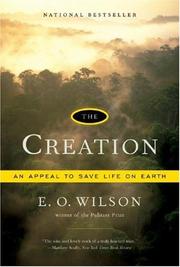 Cover of: The Creation: An Appeal to Save Life on Earth