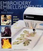 Cover of: Machine Embroidery