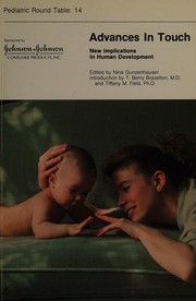 Cover of: Advances in touch