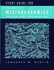 Study guide for Stiglitz and Walsh's Principles of microeconomics, fourth edition