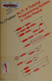 Cover of: Pl/T: A Tutorial Programming System in Turbo Pascal (Computer Science Texts)