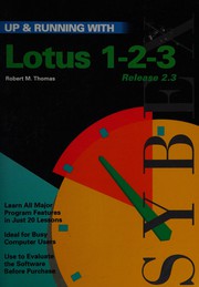 Cover of: Up & running with Lotus 1-2-3 release 2.3