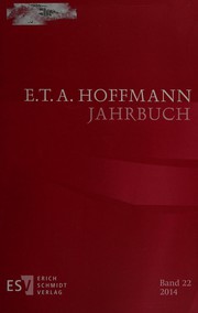 Cover of: E.T.A. Hoffmann Jahrbuch: 2014