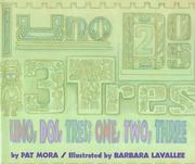 Cover of: Uno, dos, tres =: One, two, three