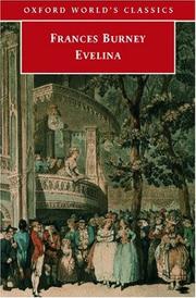 Cover of: Evelina, or, The history of a young lady's entrance into the world by Fanny Burney