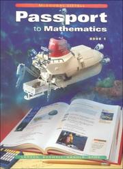 Cover of: Passport to Mathematics by Ron Larson, Laurie Boswell, Lee Stiff, Timothy D. Kanold