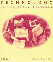 Cover of: Technology for literacy learning: a primer