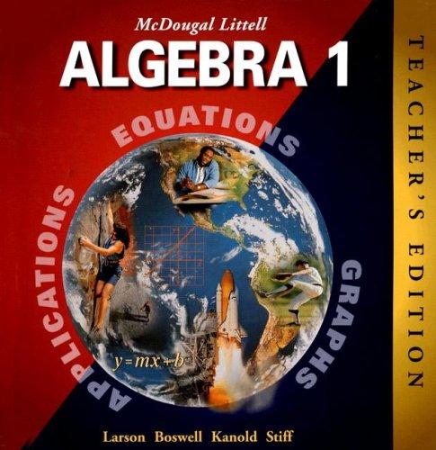 mcdougal littell algebra 1 book. McDougal Littell Algebra 1