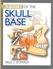 Cover of: Surgery of the skull base