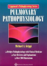 Cover of: Pulmonary pathophysiology