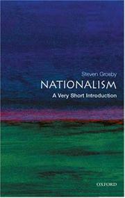 Cover of: Nationalism: A Very Short Introduction (Very Short Introductions)