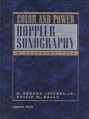 Cover of: Color and power doppler sonography: a teaching file