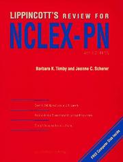 Lippincott's review for NCLEX-PN by Barbara Kuhn Timby, Ann Carmack, Diana Rupert, Barbara K. Timby