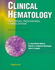 Clinical Hematology by Cheryl A. Lotspeich-Steininger, John A. Koepke