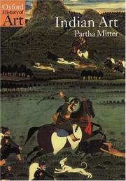 Cover of: Indian art by Partha Mitter