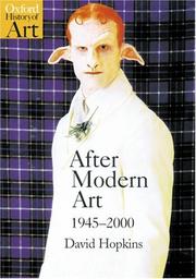 Cover of: After Modern Art 1945-2000 (Oxford History of Art) by David Hopkins
