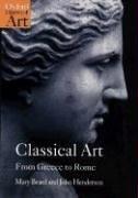 Cover of: Classical art: from Greece to Rome