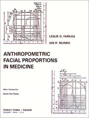 Anthropometric facial proportions in medicine by Leslie G. Farkas