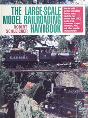 Cover of: The large-scale model railroading handbook