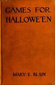 Cover of: Games for Halloween