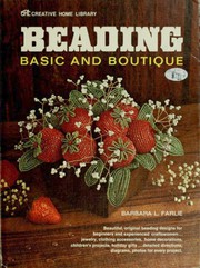 Cover of: Beading: basic and boutique