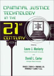 Cover of: Criminal justice technology in the 21st century