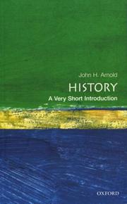 Cover of: History: a very short introduction
