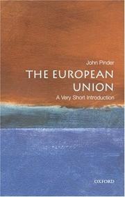 Cover of: The European Union by John Pinder
