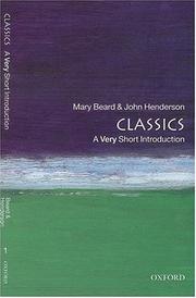 Classics by Mary Beard, John Henderson