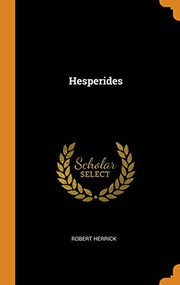 Cover of: Hesperides