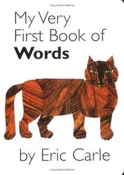 Cover of: My Very First Book of Words by Eric Carle