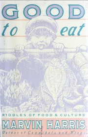 Cover of: Good to Eat: Riddles of Food and Culture