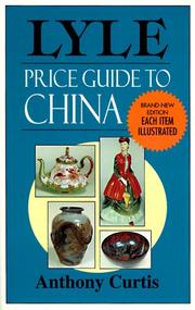 Lyle price guide to china by Curtis, Tony