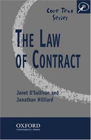 The law of contract