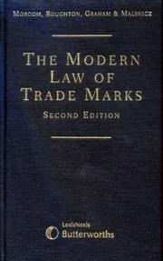 The modern law of trade marks