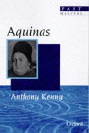 Cover of: Aquinas (Past Masters)
