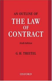 An outline of the law of contract