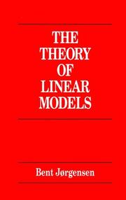 Cover of: The theory of linear models